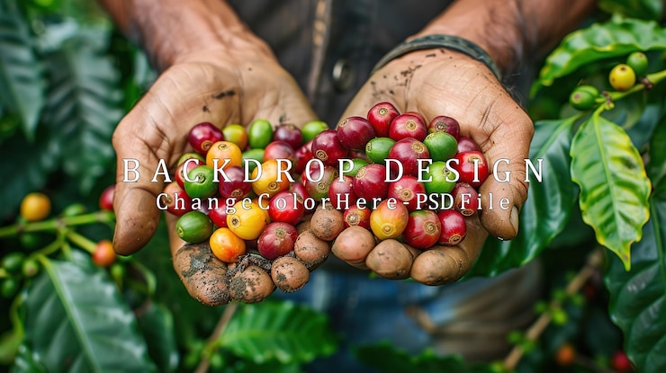 PSD la cosecha de granos de café en manos de los agricultores