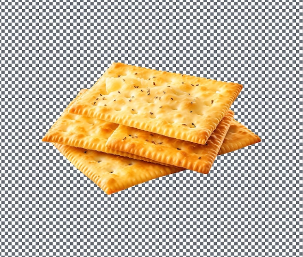 Così Yummy Crispy Cracker isolati su sfondo trasparente