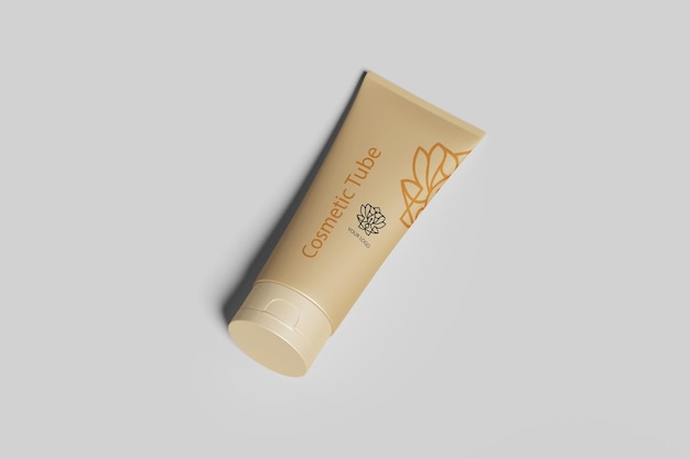 cosmetic tube mockup