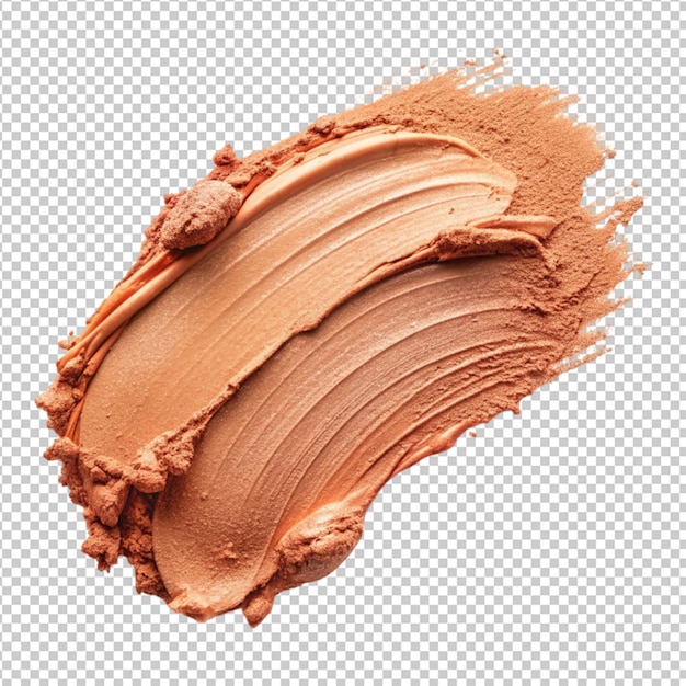 cosmetische Make-up-Flecken, Schmiere oder Schmiere