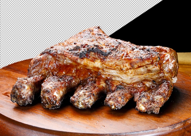 Costelas de porco assadas