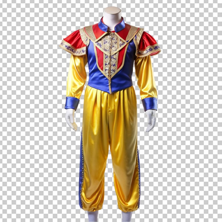 PSD costume sur une bg transparente