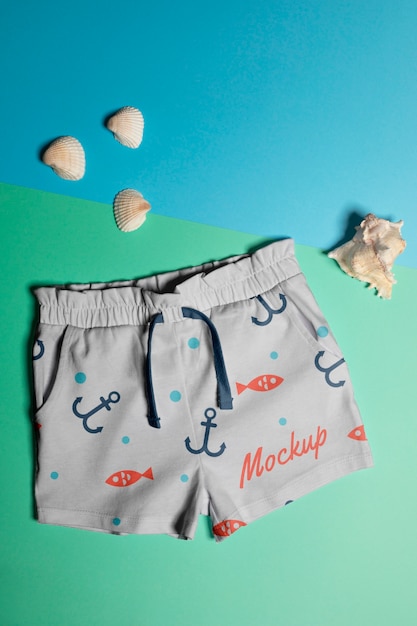 Costume da bagno per neonati e bambini composto da pantaloncini