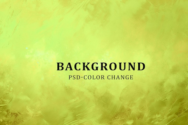 PSD couleur d'eau jaune ou graphique fond moderne et conception de texture abstraite colorée