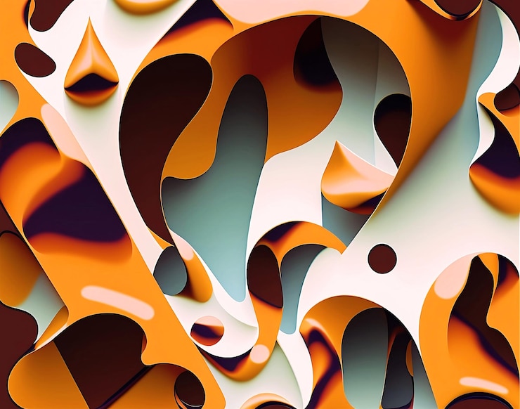 PSD couleur modifiable psd conception de fond de formes 3b modernes
