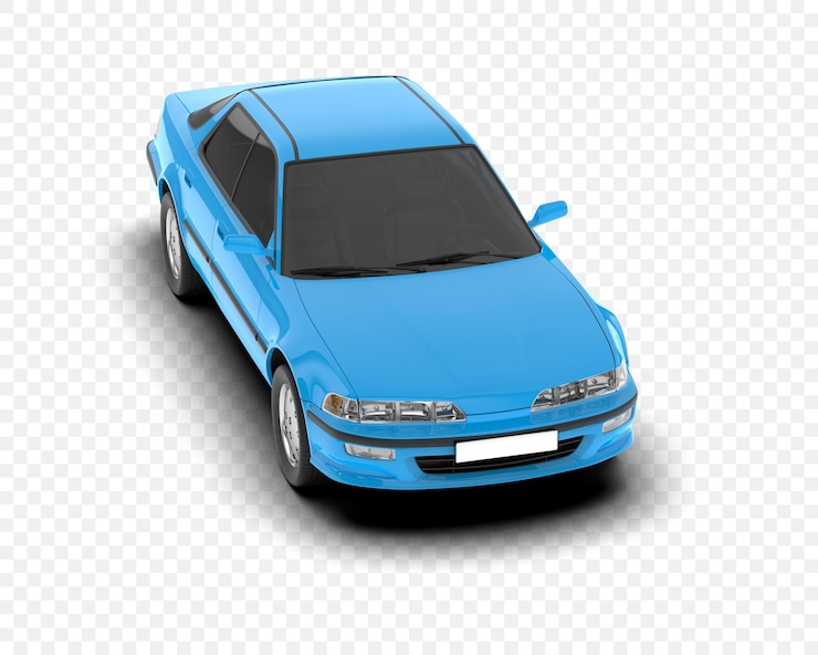 PSD coupé azul