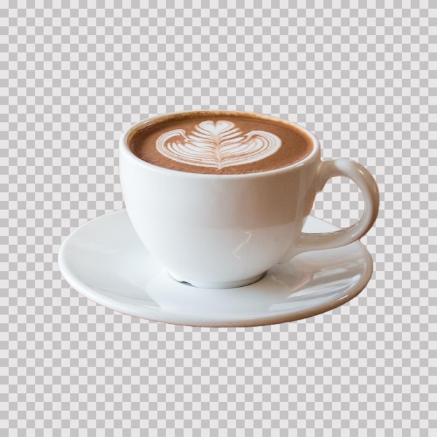 Coupe de café chaude découpée
