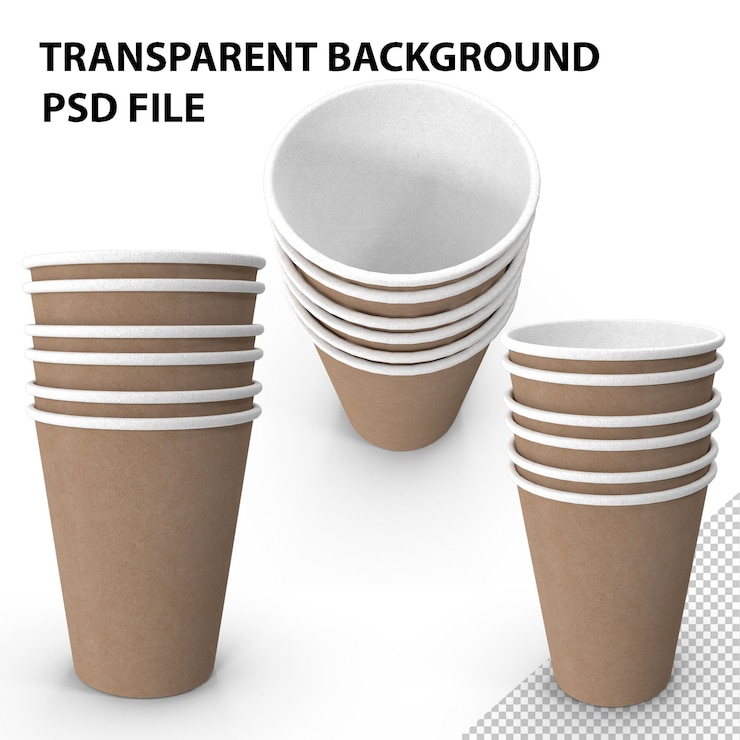 PSD coupes en papier png