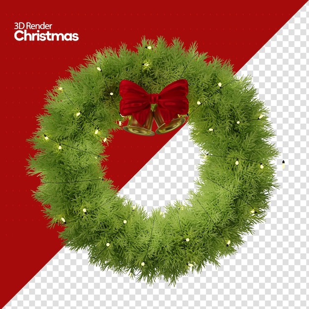 Couronne décorée en 3D Render 3D pour la composition