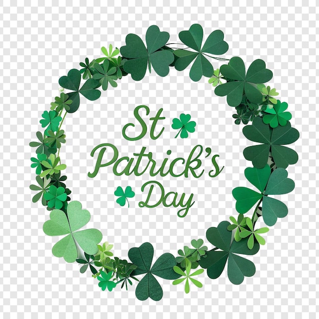Une couronne pour la fête de Saint-Patrick