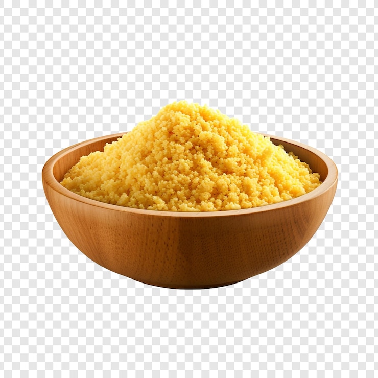 PSD couscous isolado em fundo transparente
