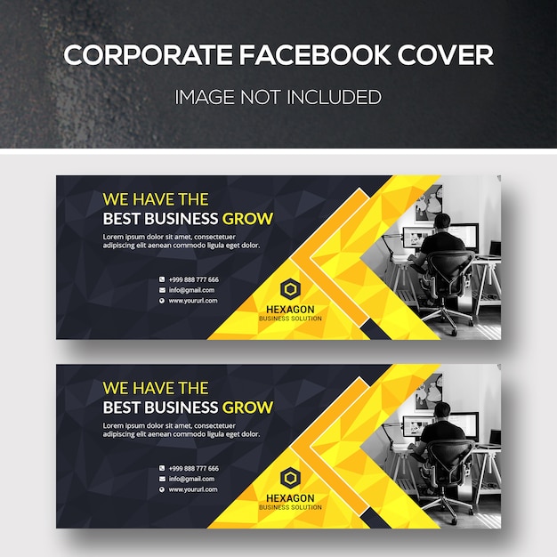 Couverture Facebook d&#39;entreprise