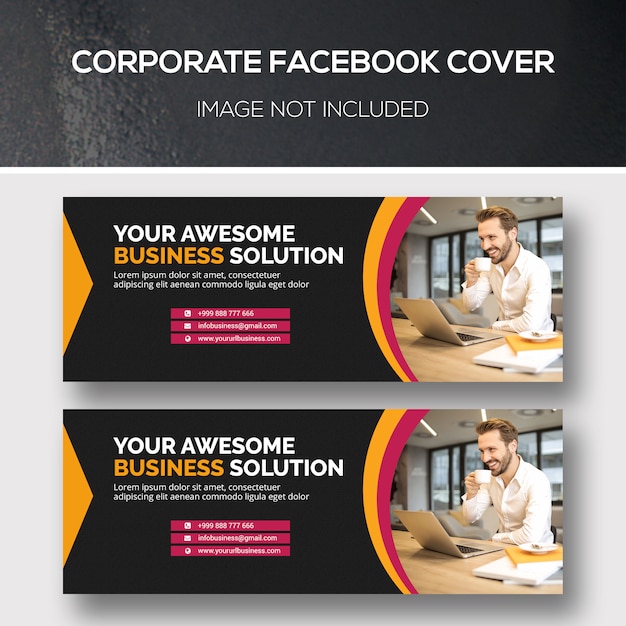 Couverture Facebook D'entreprise