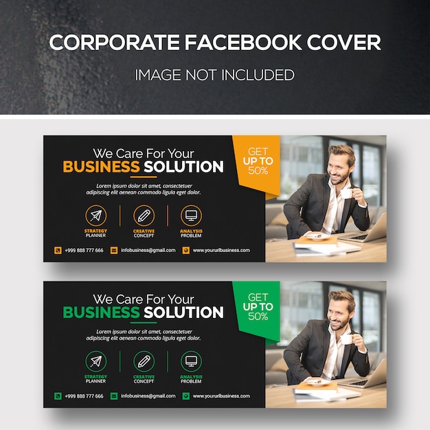 Couverture Facebook D'entreprise