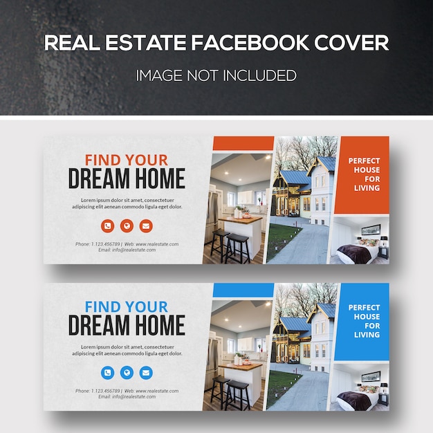 Couverture Facebook Immobilier