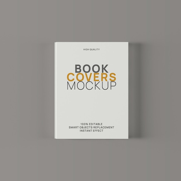 Une couverture de livre qui dit que le livre couvre la maquette.