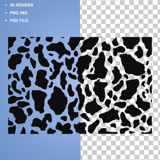 Cow print texture background