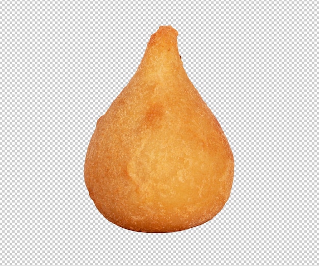 PSD coxinha traditionelles gebratenes brasilianisches essen mit hähnchen png transparentem hintergrund