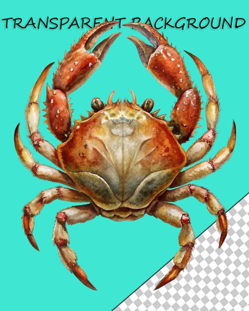 PSD le crabe de dungeness