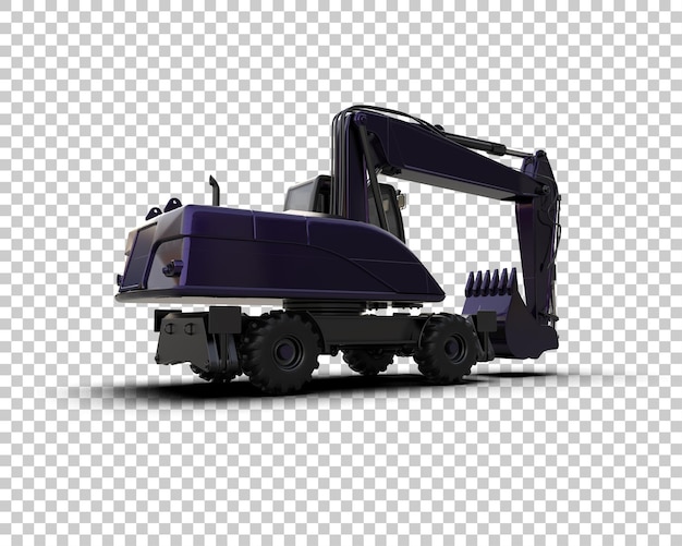 Crawler isoliert auf dem hintergrund 3d-rendering-illustration