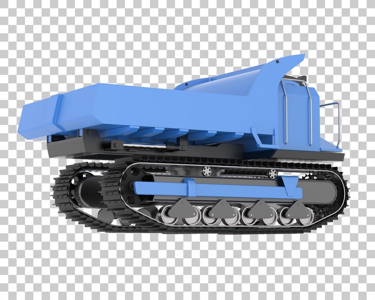 PSD crawler sobre fondo transparente ilustración de renderizado 3d