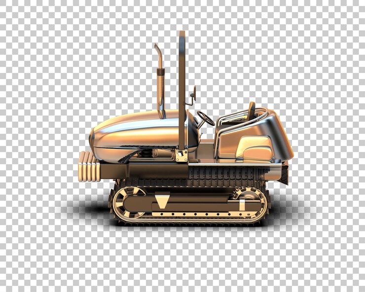 PSD crawler yang diisolasi pada ilustrasi render 3d latar belakang