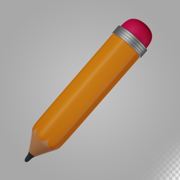 Crayon D'illustration 3d