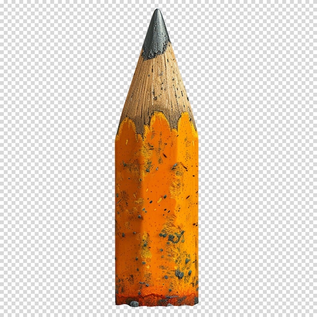 PSD crayon isolé sur fond transparent