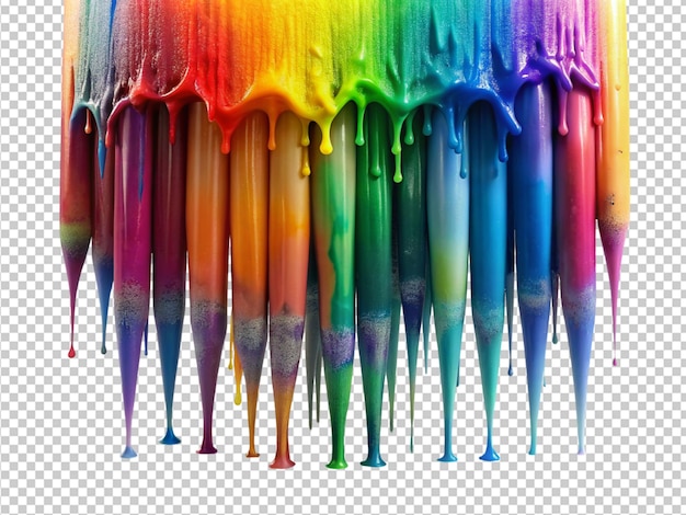 PSD crayons de fusion congelés