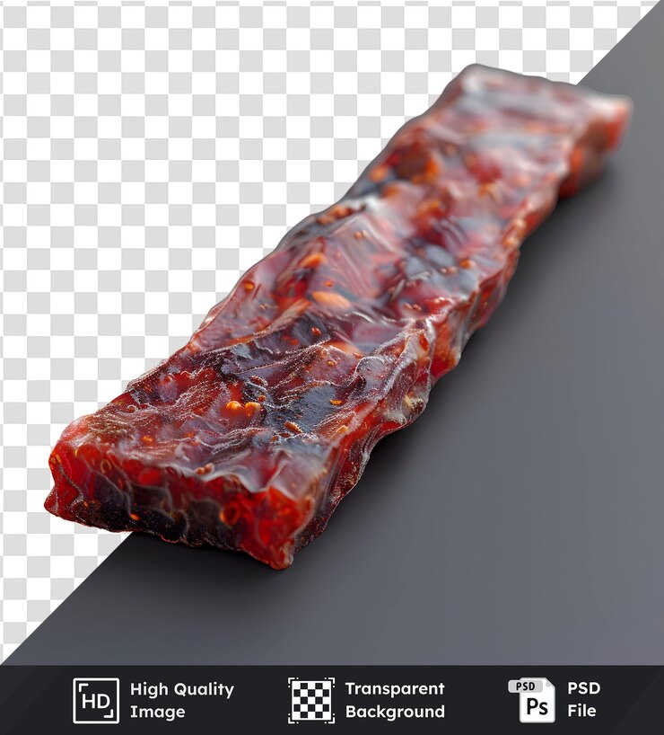 PSD creación de texturas realistas renderización digital de carne con archivos png y psd transparentes para culinaria
