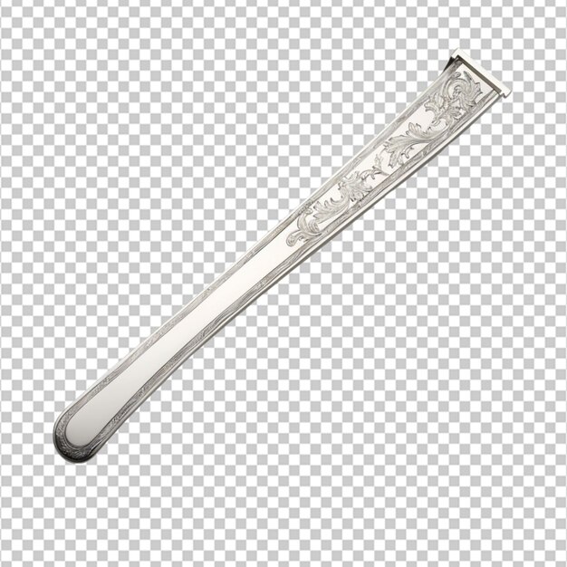 Crear una afeitadora de plata de alta calidad sobre un fondo blanco