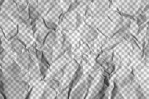 Creased crumpled paper texture overlay effect png wrinkled paper surface