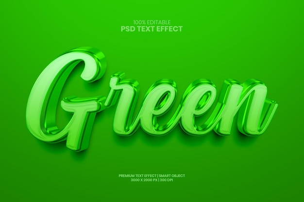 Créateur d'effets de texte psd Premium entièrement modifiable