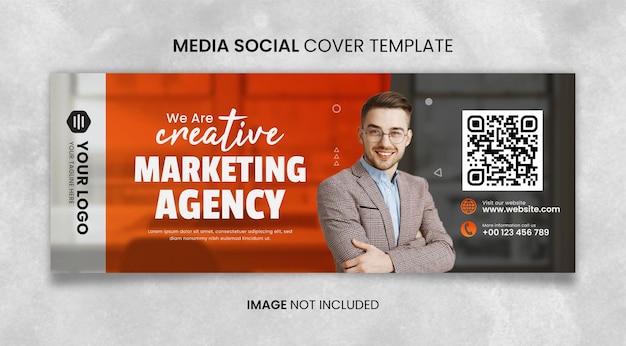 Creative marketing agency media social story cover-vorlage