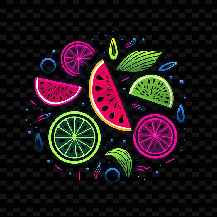 PSD creative neon line elementos de diseño moderno para obras de arte vibrantes y cautivadoras formas y2k.