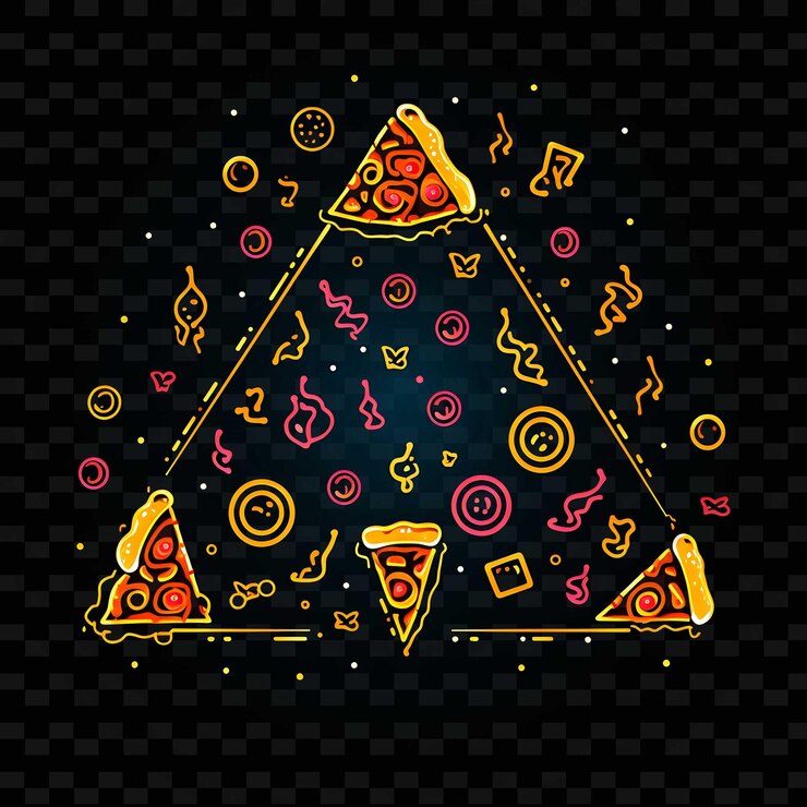 PSD creative neon line elementos de diseño moderno para obras de arte vibrantes y cautivadoras formas y2k.