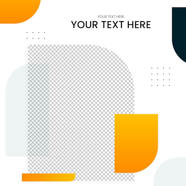 Creative Social Media Post PSD Mockups com conteúdo editável e design vibrante