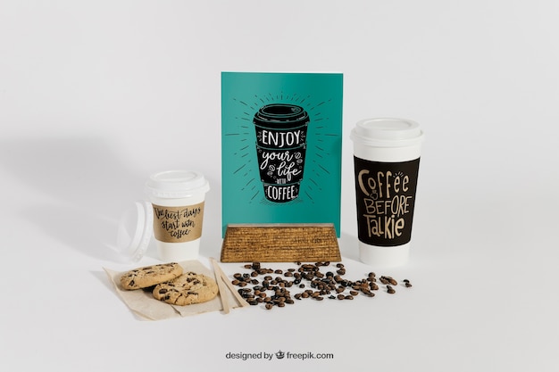 Creativo coffee mockup