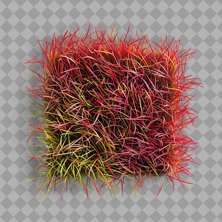 PSD creeping red fescue rubra grass con piedras de jaspe y magen png grass green texture imagen