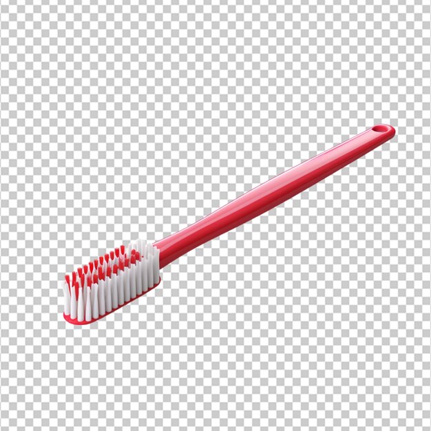 PSD créer une brosse à dents de haute qualité sur fond blanc