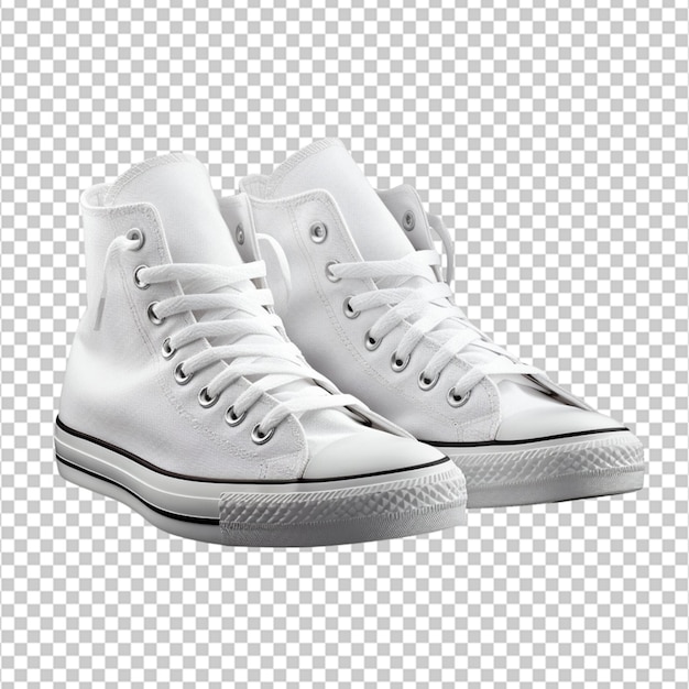 créer une chaussure blanche de haute qualité sur fond blanc