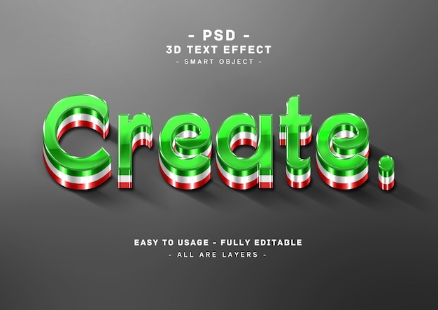 Créer Un Effet De Style De Texte 3d