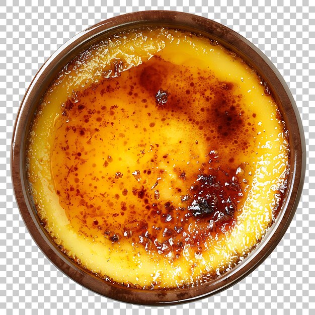 PSD creme brulee png avec fond transparent