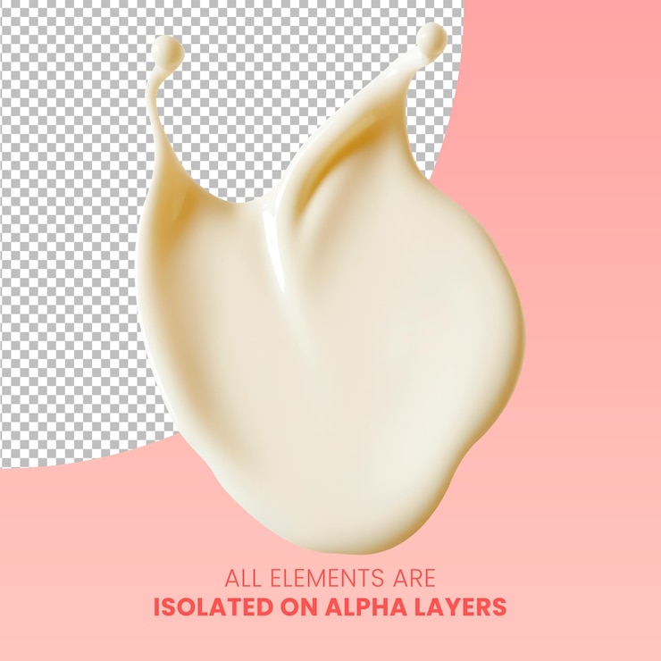 PSD creme de cuidados com a pele do produto psd sem fundo