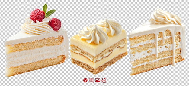 crème à gâteau isolée