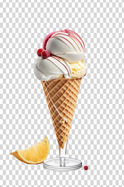 Crème Glacée Waffle Cone Pour Un été De Bonheur