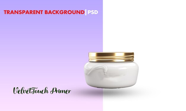 PSD crème transparente pour le soin de la peau psd