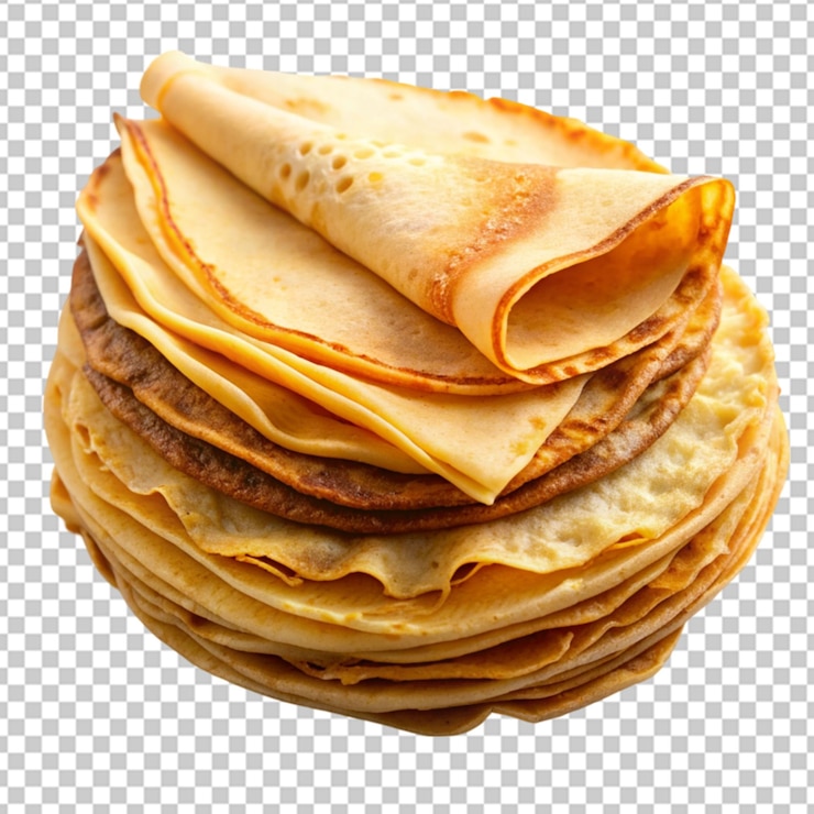 PSD las crepes de panqueque en png transparente