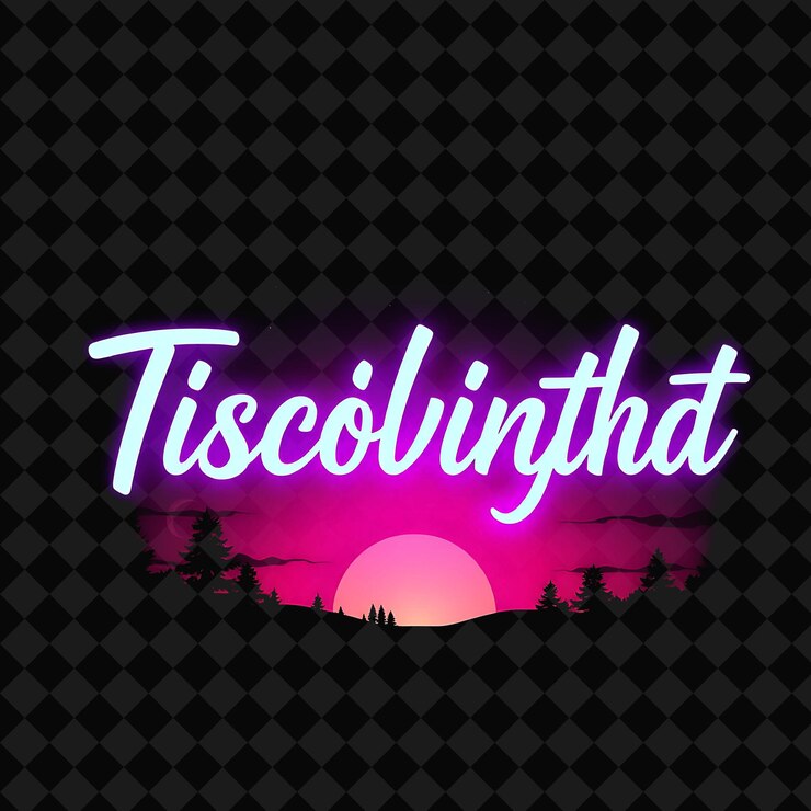 PSD crepúsculo discote de texto se desvanece con neón vibrante púrpura y rosa crepúsculo brillo puesta de sol siluetas y ev