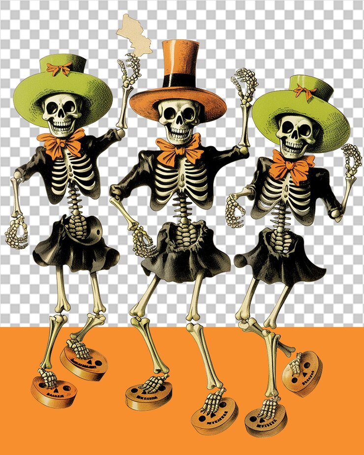 PSD las criaturas de halloween